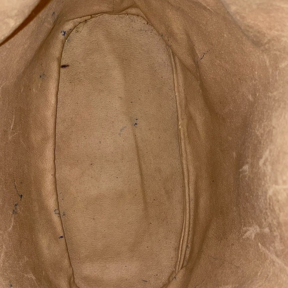 Authentic Gucci Vintage White Monogram Canvas Drawstring Bucket Bag - Picture 16 of 16